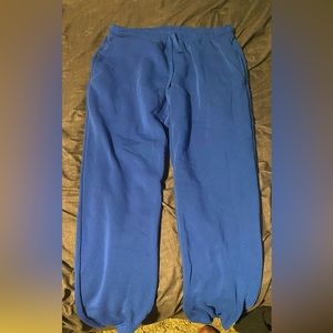 Blue sweats, size 4x but fit like 2X , pockets